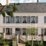 Façade de la maison de Colette à Saint-Sauveur en Puisaye - Crédits Maison de Colette
